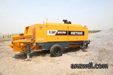 砼拖泵 concrete trailer pump